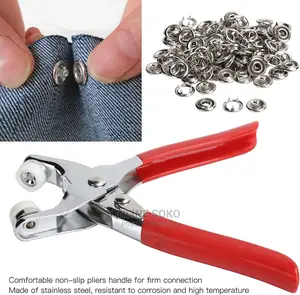 Lightweight Clips Fasteners Snap Studs Button Pliers