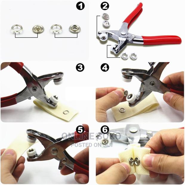 Lightweight Clips Fasteners Snap Studs Button Pliers - thumbnail 2