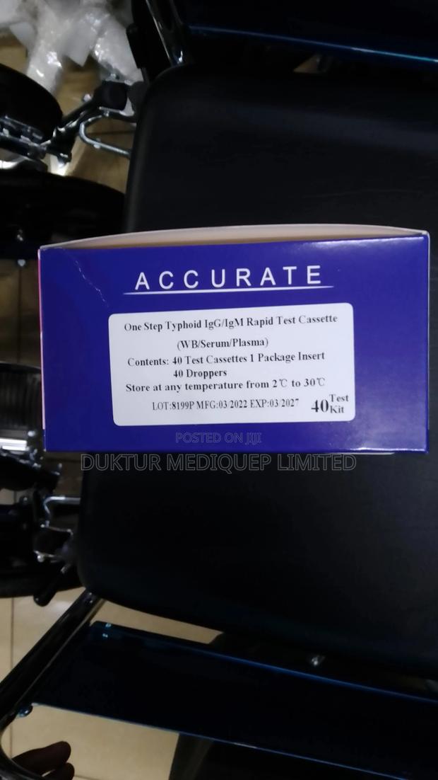 One Step Typhoid Igg/Igm Rapid Test Cassette - thumbnail 3