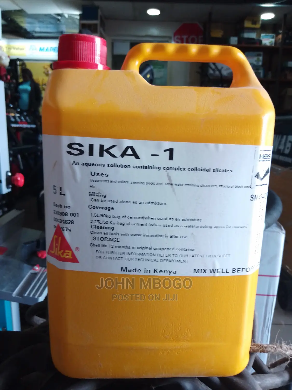 Sika 1 / Waterproofing Admixture .