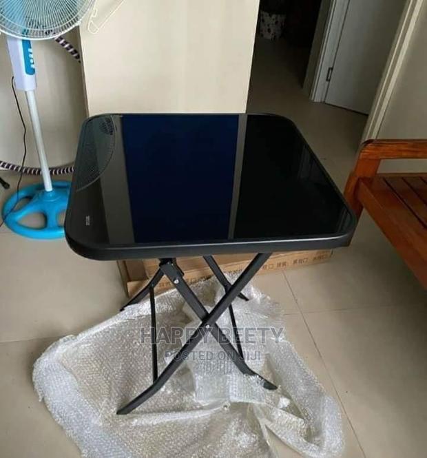 *Foldable Glass Tempered Top Table* - thumbnail 2