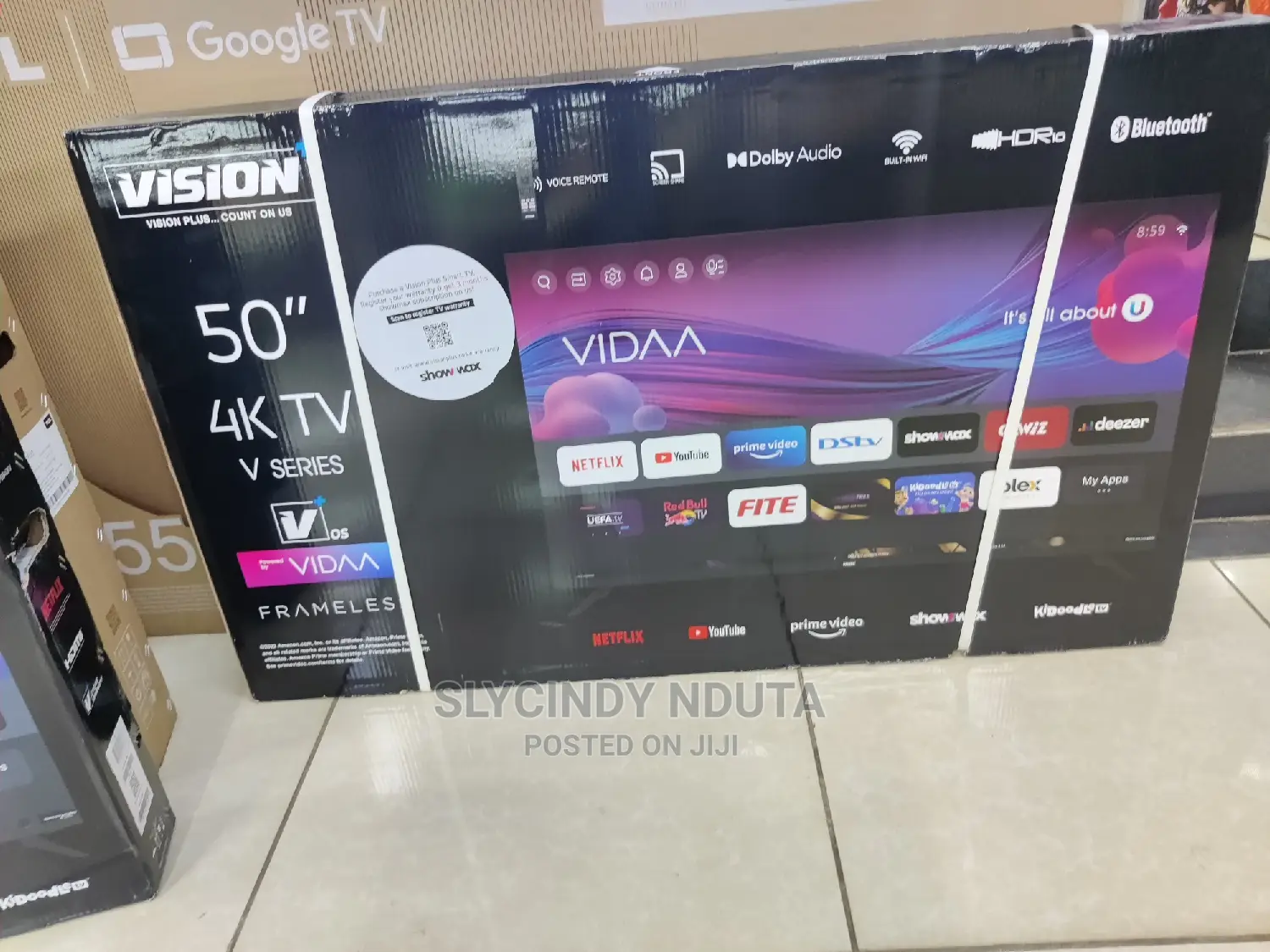 Vision 50" Vp8850kv TV