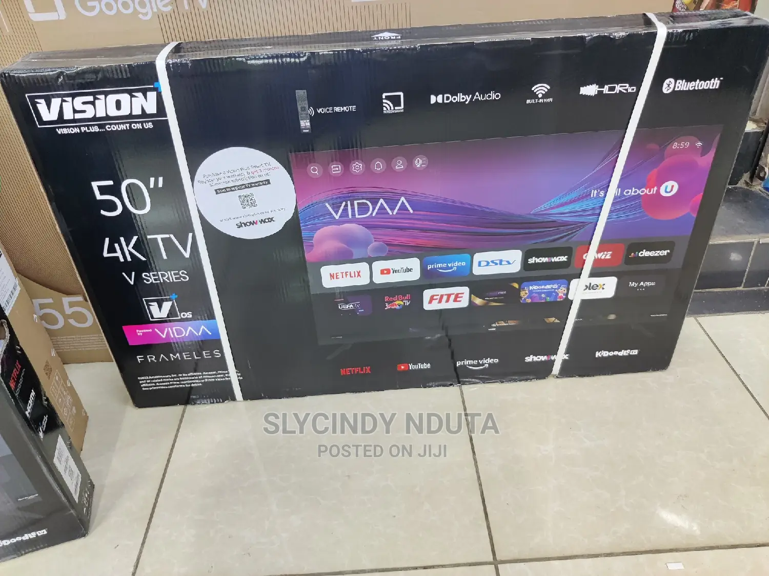 Vision 50" Vp8850kv TV