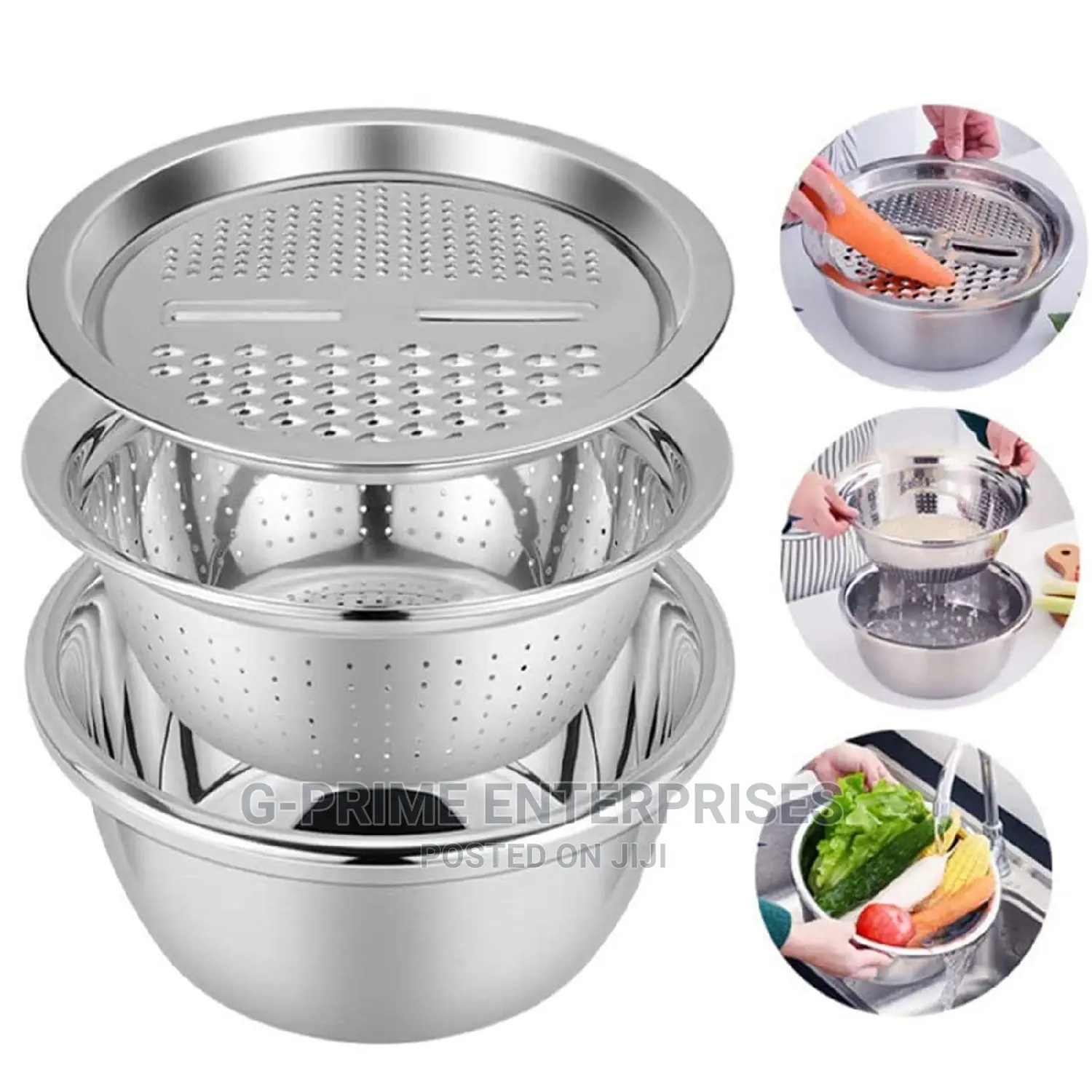 Multifunctional Grater Colander