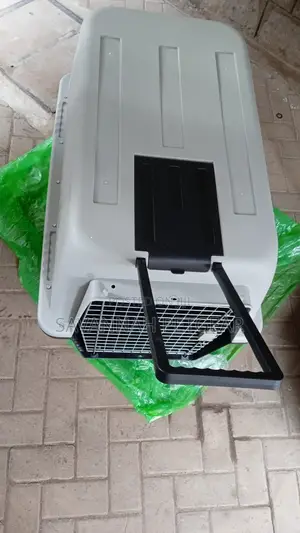 Standard Pet Travel Crate Dog Cat Kennel Black Color- XL