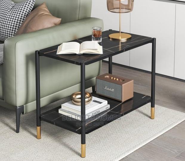Marble - Effect Coffee Table