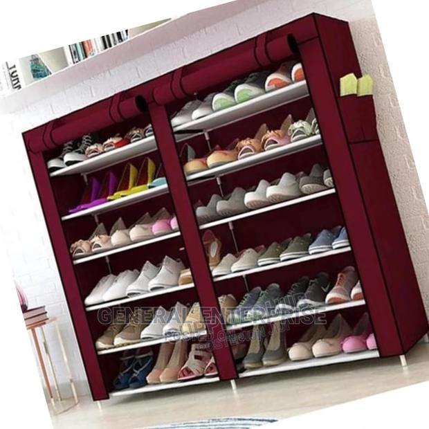 Generic Double Column Free Standing Shoe Rack