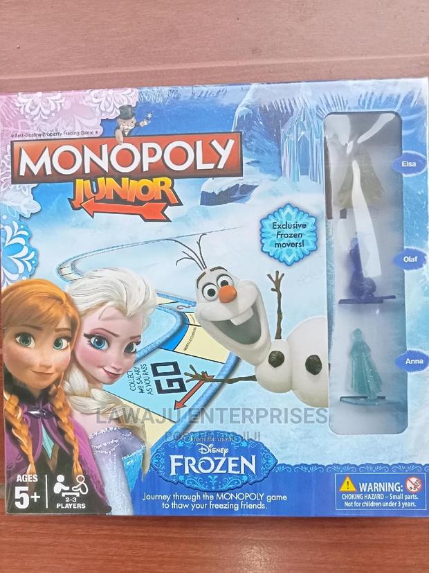 Disney Based - Monopoly Junior Game for Kids - main view