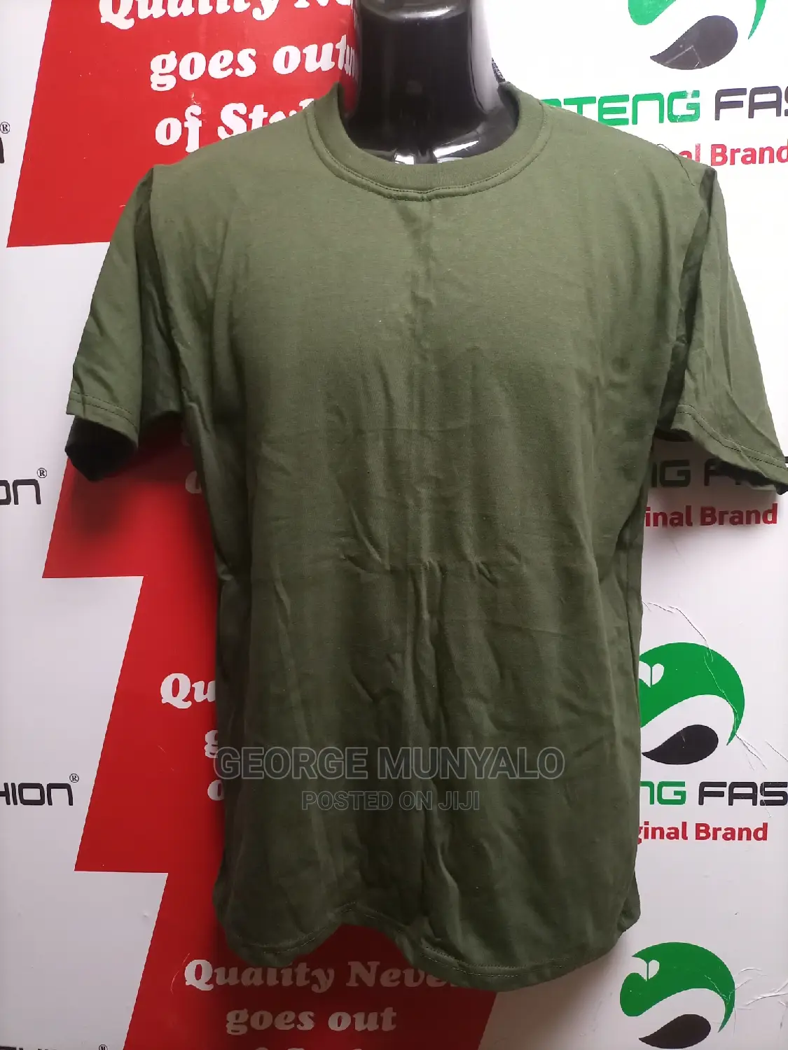 Jungle Green Cotton T-Shirts