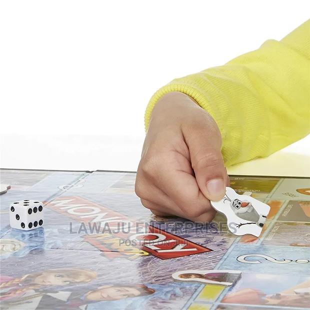 Monopoly Junior Disney Frozen Edition Board Game With Elsa - thumbnail 5