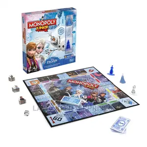Monopoly Junior Disney Frozen Edition Board Game With Elsa