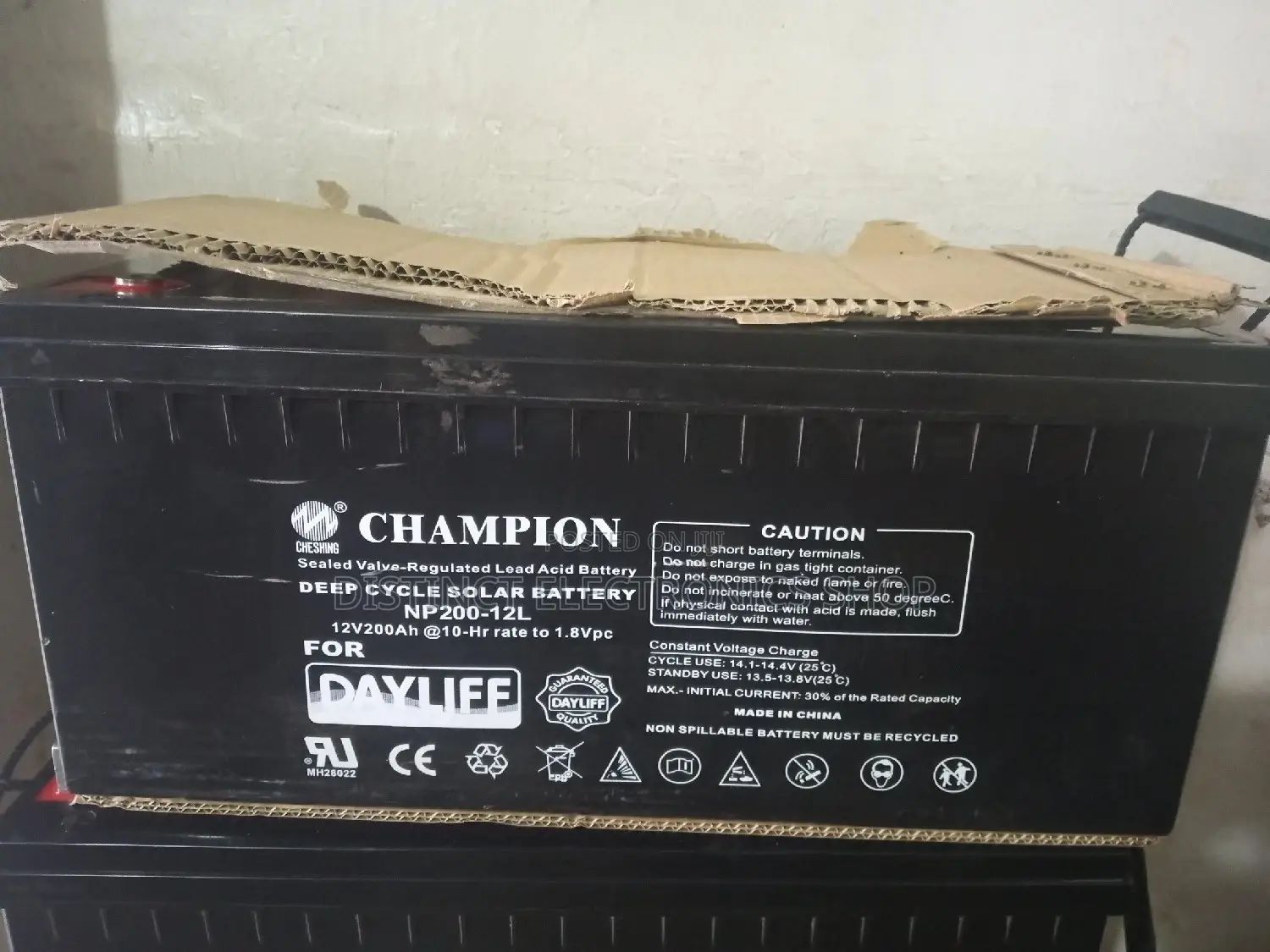 Champion 12v 200ah Solar Battery