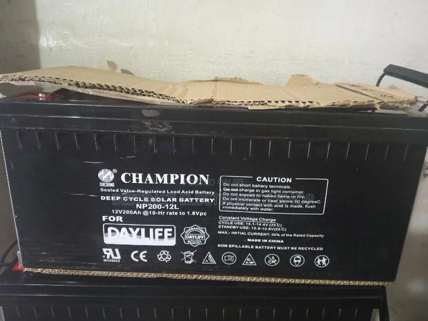 Champion 12v 200ah Solar Battery
