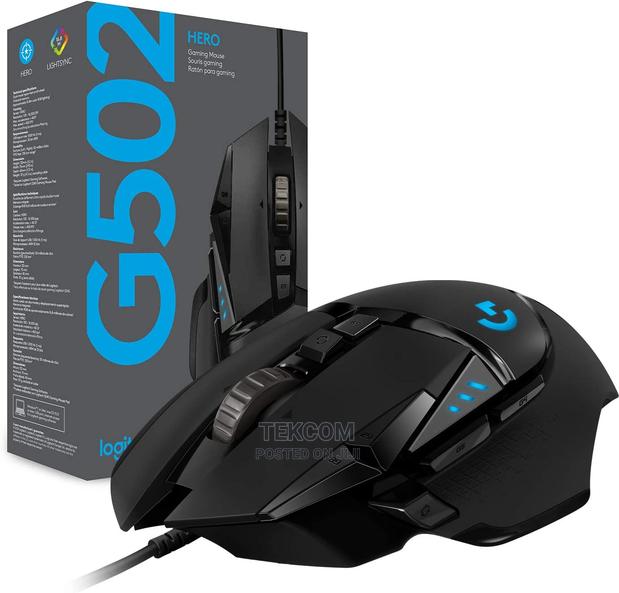 Logitech G502 HERO High Performance Wired Gaming Mouse - main view