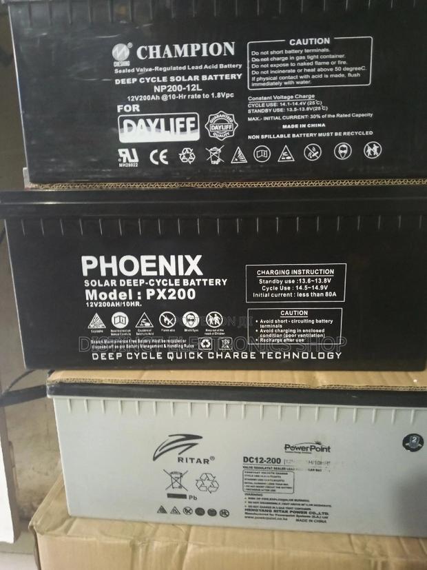 Phoenix 12v 200ah DC Battery - thumbnail 2