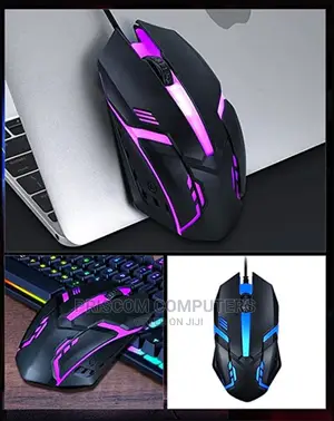 USB Wired Gaming Mouse With LED Backlight Up To 3200 DP