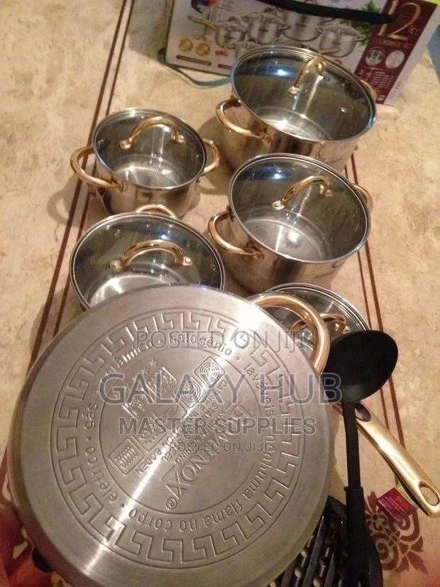 12 PCS Bominox Cookware