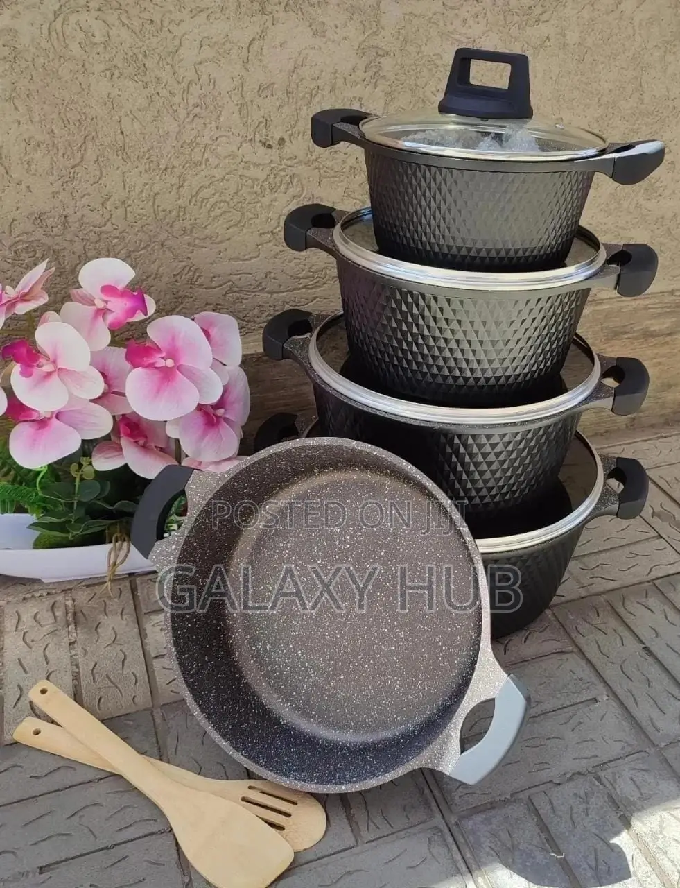 10pcs Unique Cookware Set