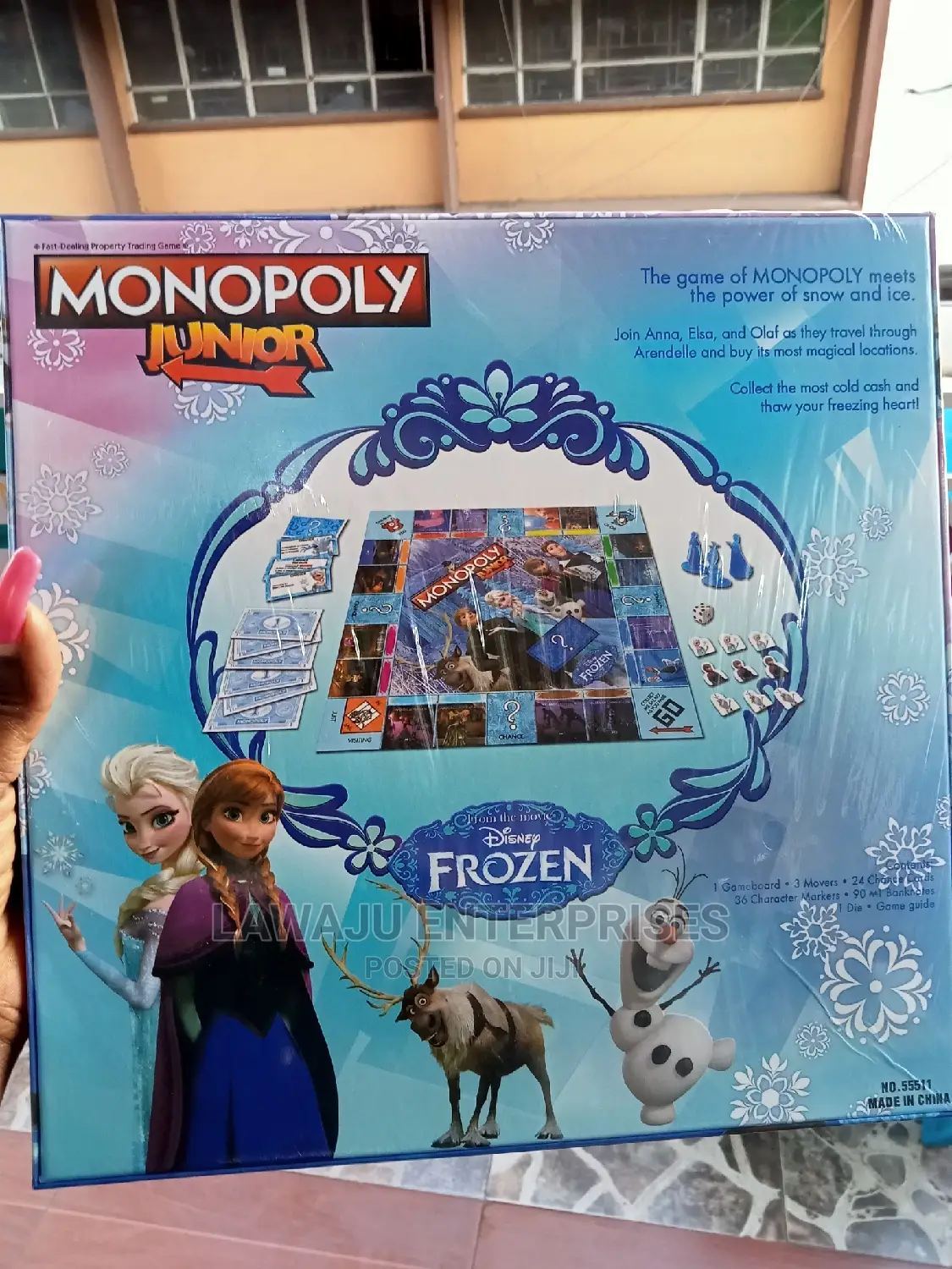 Monopoly Junior - Disney Edition (Frozen) (Age : 5+)