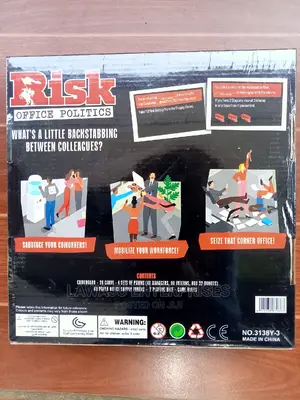 Risk (Office Politics) Parody Adult Party Game