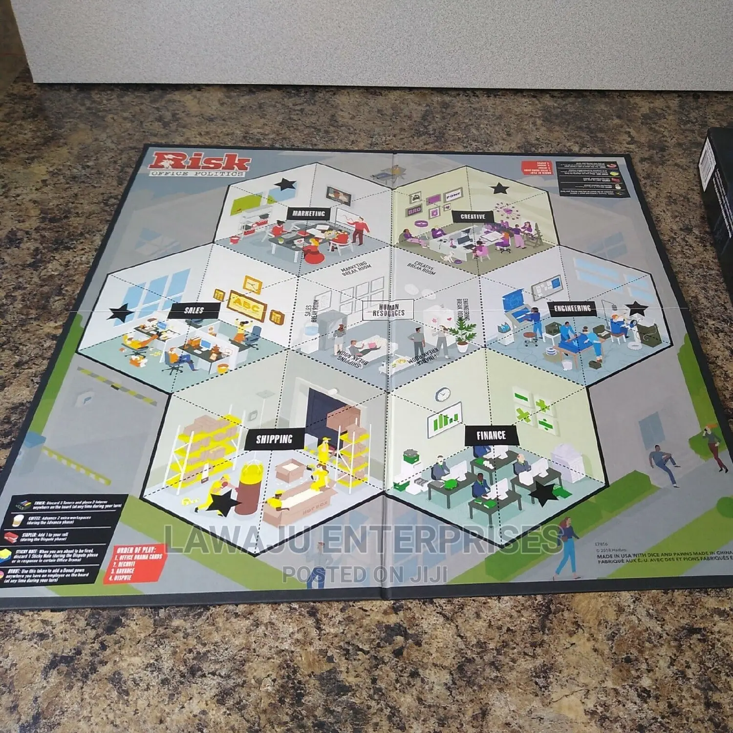 Risk (Office Politics) Parody Adult Party Game