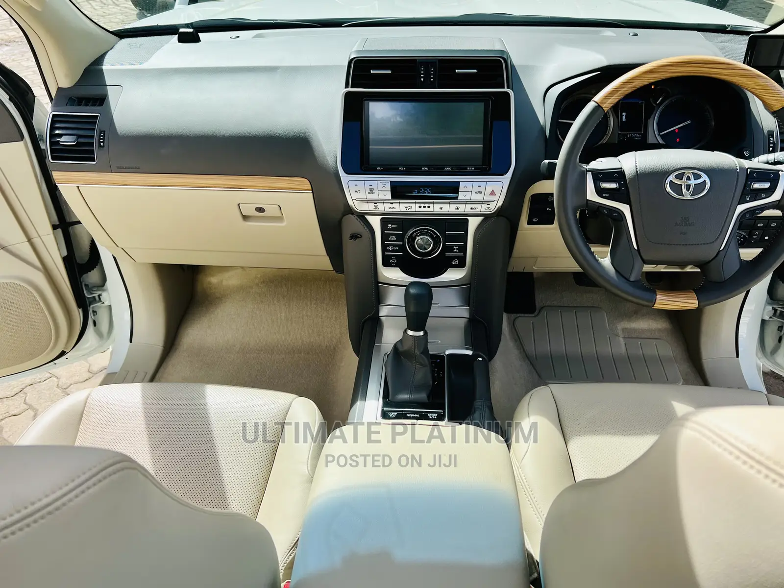 Toyota Land Cruiser Prado 2.8 2018 White