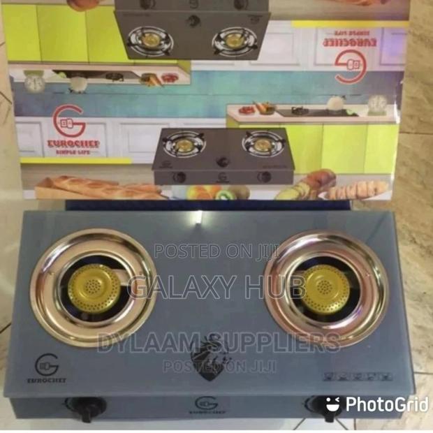 Eurochef 2 Burner Glass Top Cooker