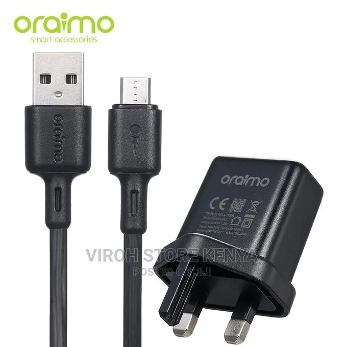 Oraimo Charger UK OCW-U36S Black