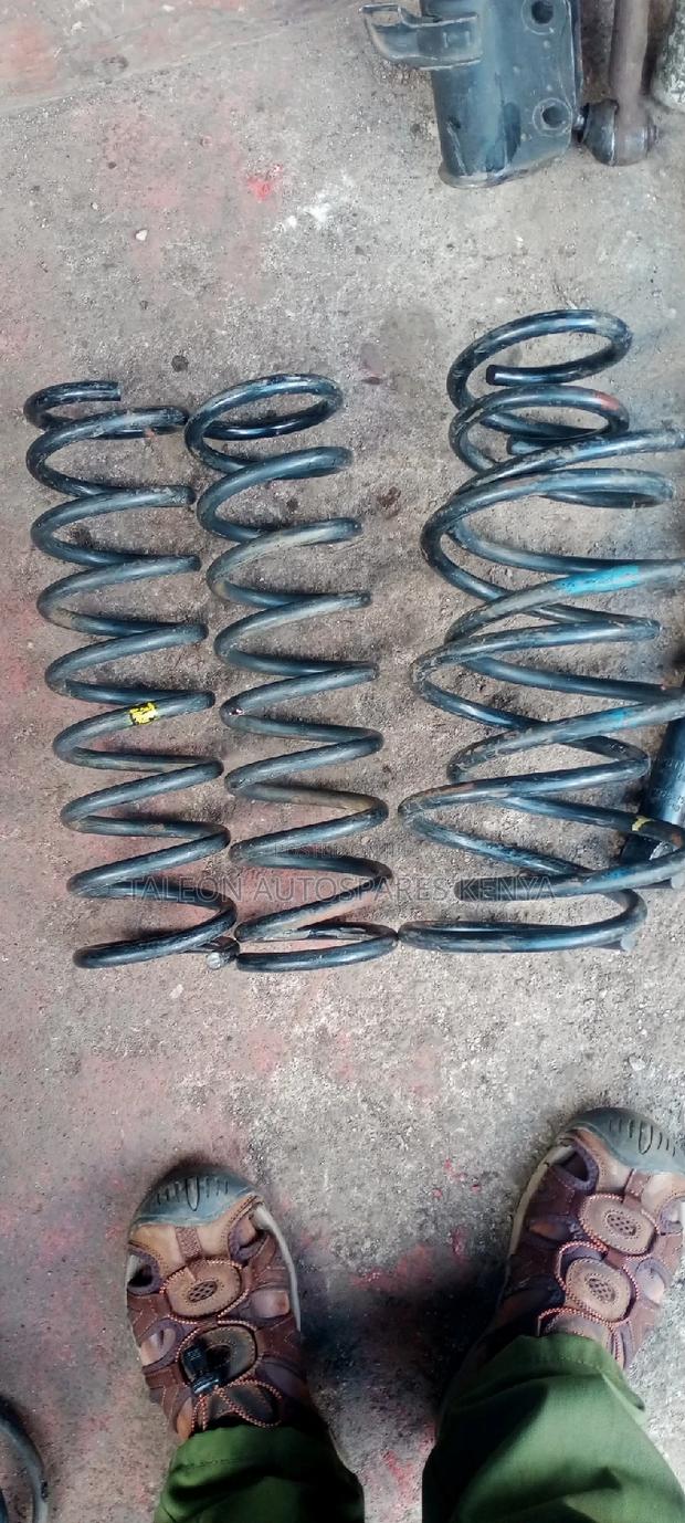 Uplifting Ex Japans Springs for Mazda Premacy - main view