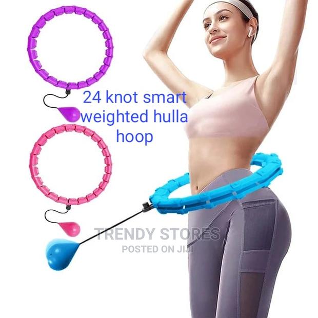Hulla Hoop for Adult Weight Loss- 24 Detachable Knots