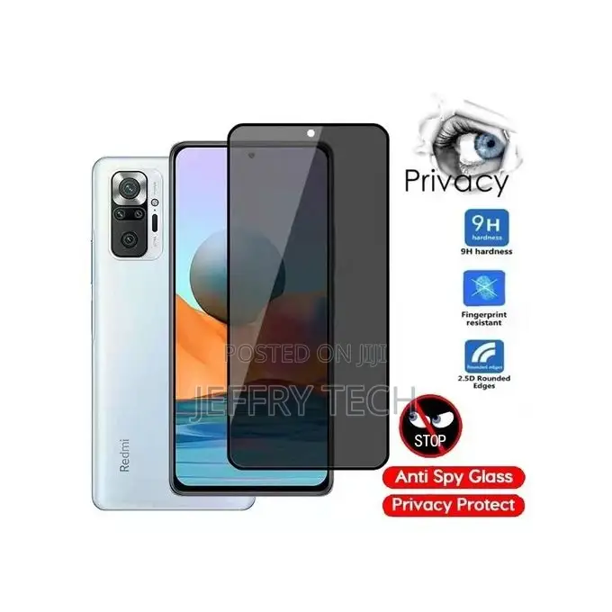 Anti Spy Screen Protector for Xiaomi Poco X3 Pro M3 F3 GT Pr