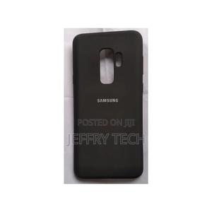 Samsung Galaxy S9 Plus Silicone Back Case, Black - thumbnail 2