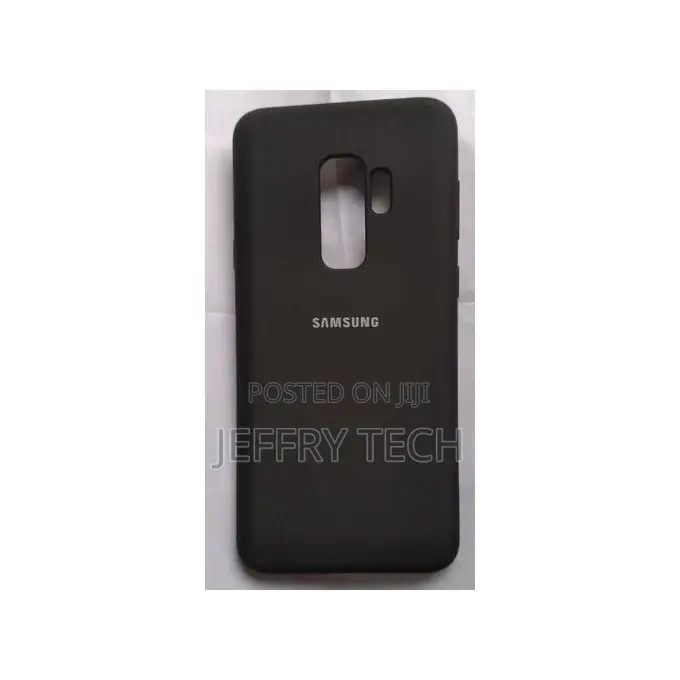 Samsung Galaxy S9 Plus Silicone Back Case, Black