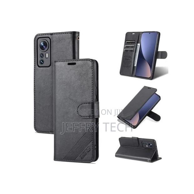 For Xiaomi 12 Lite Leather Case(Black) - main view