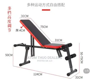 Gym Bench Red Brand New