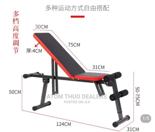 Gym Bench Red Brand New