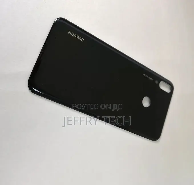 Battery Cover Rear Glass Replace for Huawei Y9 2019 - Black