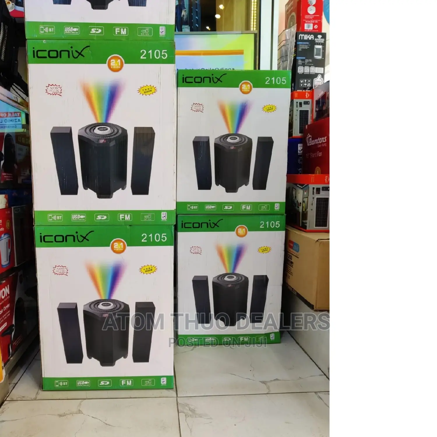 Iconix 2.1 Mutungi Sub Woofer