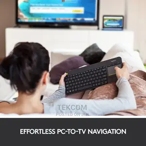 Logitech Plus Wireless Touch With Easy Media Control An