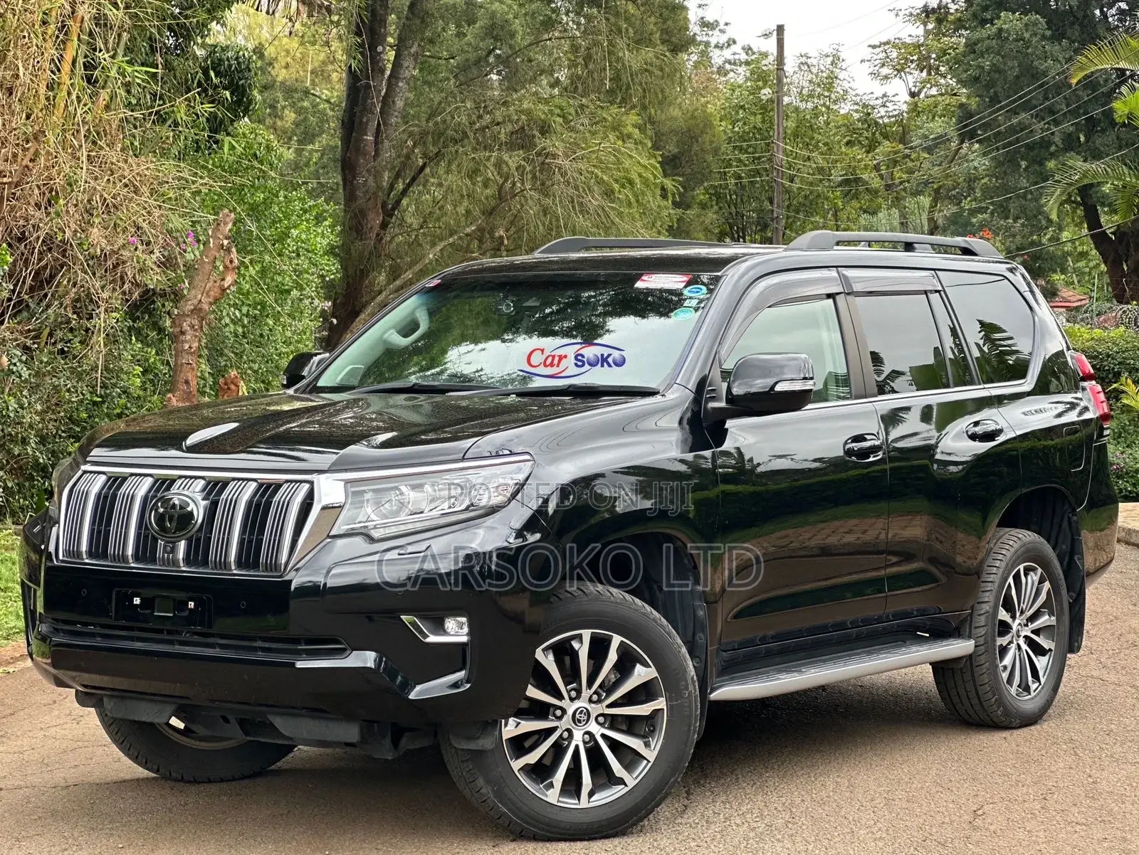 Toyota Land Cruiser Prado 2018 Black