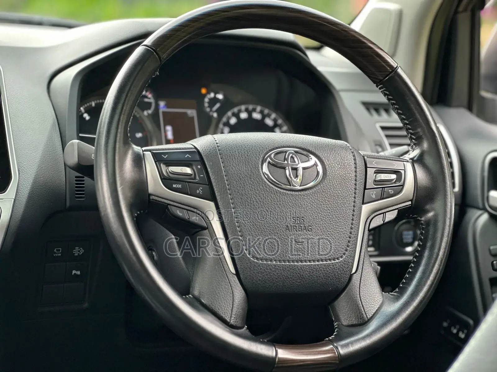 Toyota Land Cruiser Prado 2018 Black