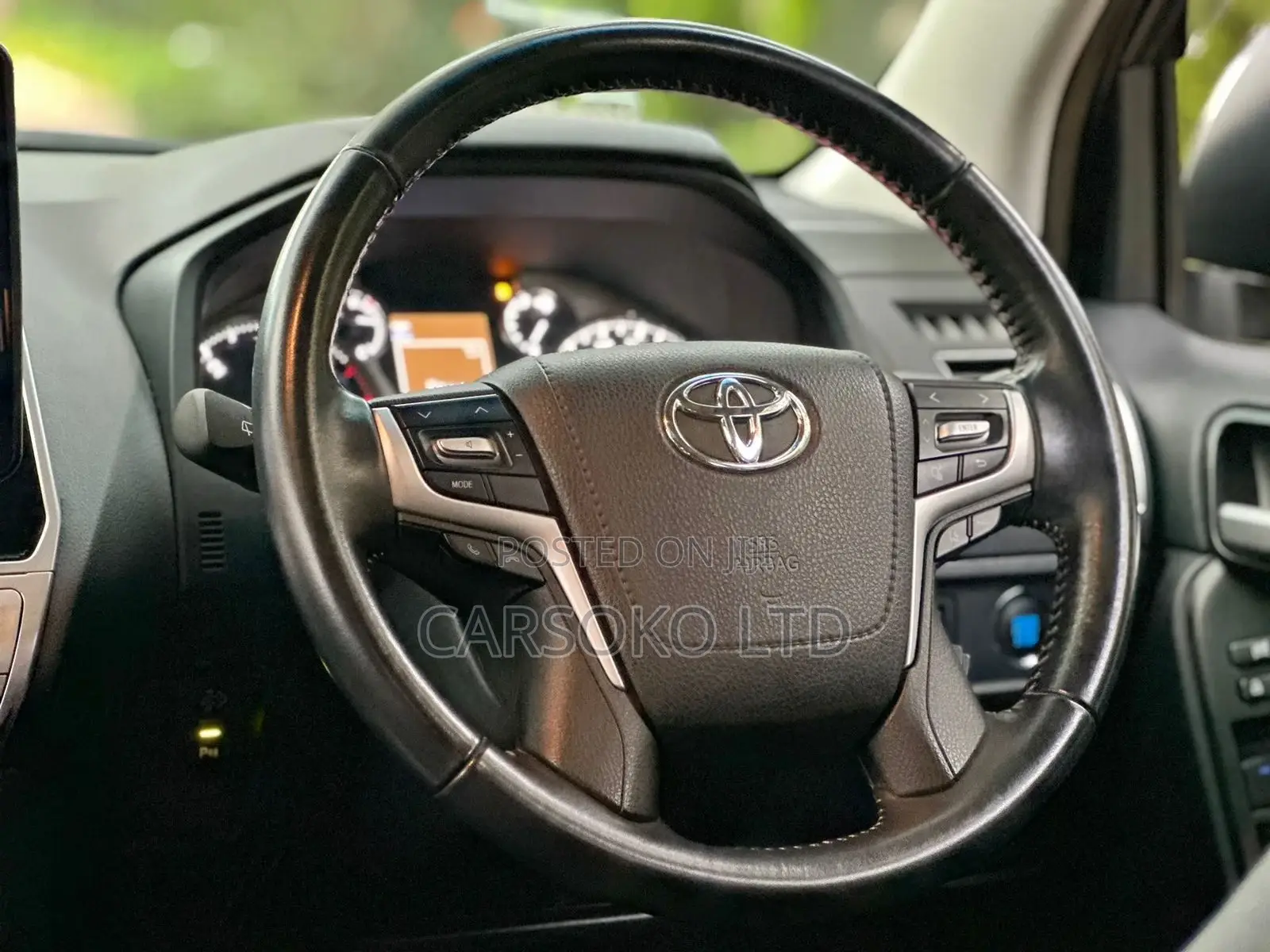 Toyota Land Cruiser Prado 2017 Black