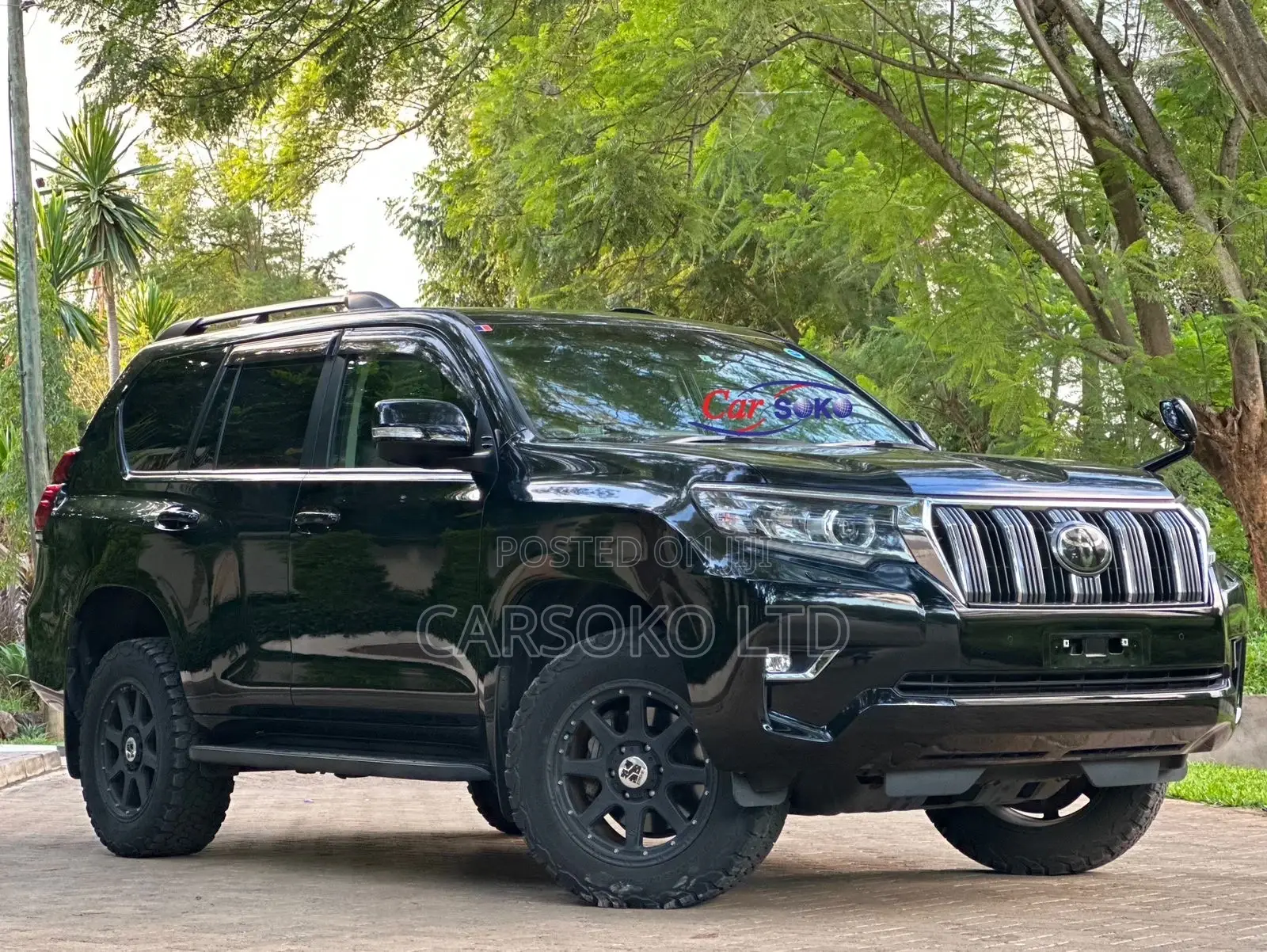 Toyota Land Cruiser Prado 2017 Black