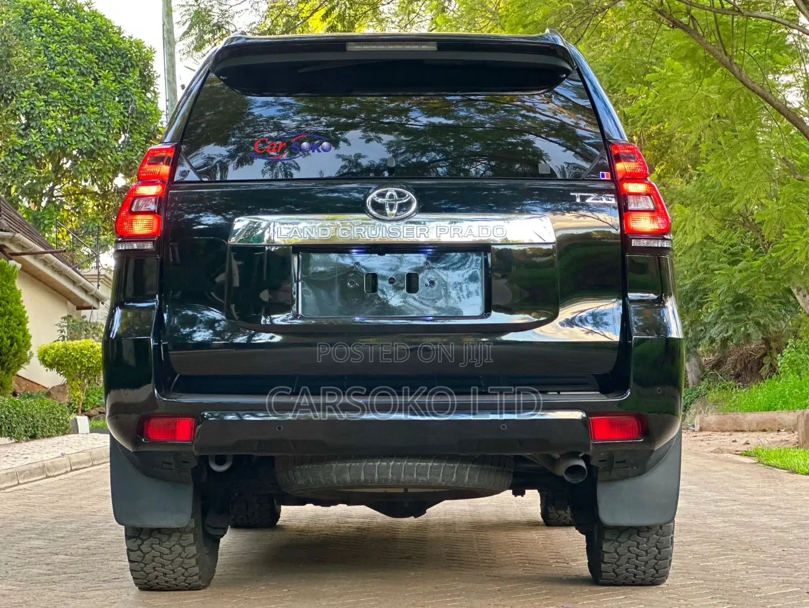 Toyota Land Cruiser Prado 2017 Black