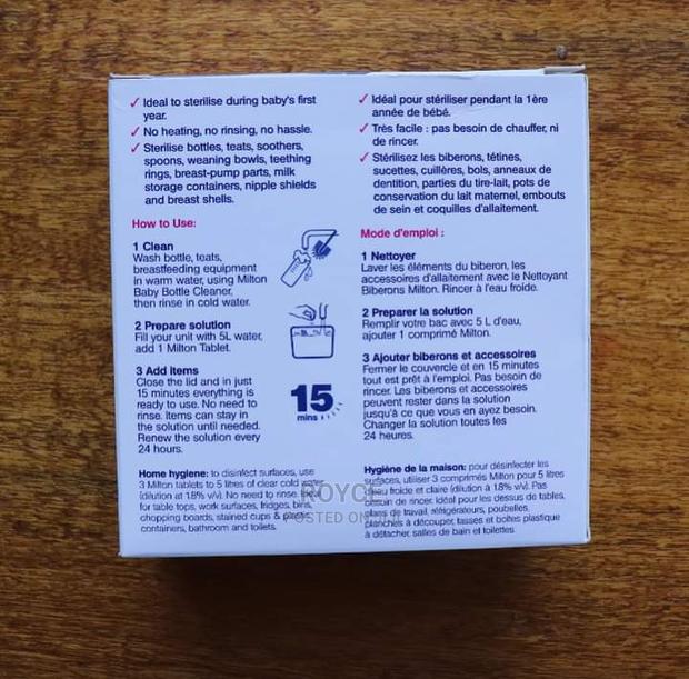 Milton Sterilising Tablets - thumbnail 3