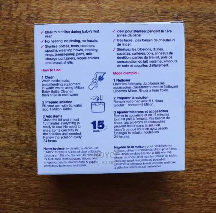 Milton Sterilising Tablets