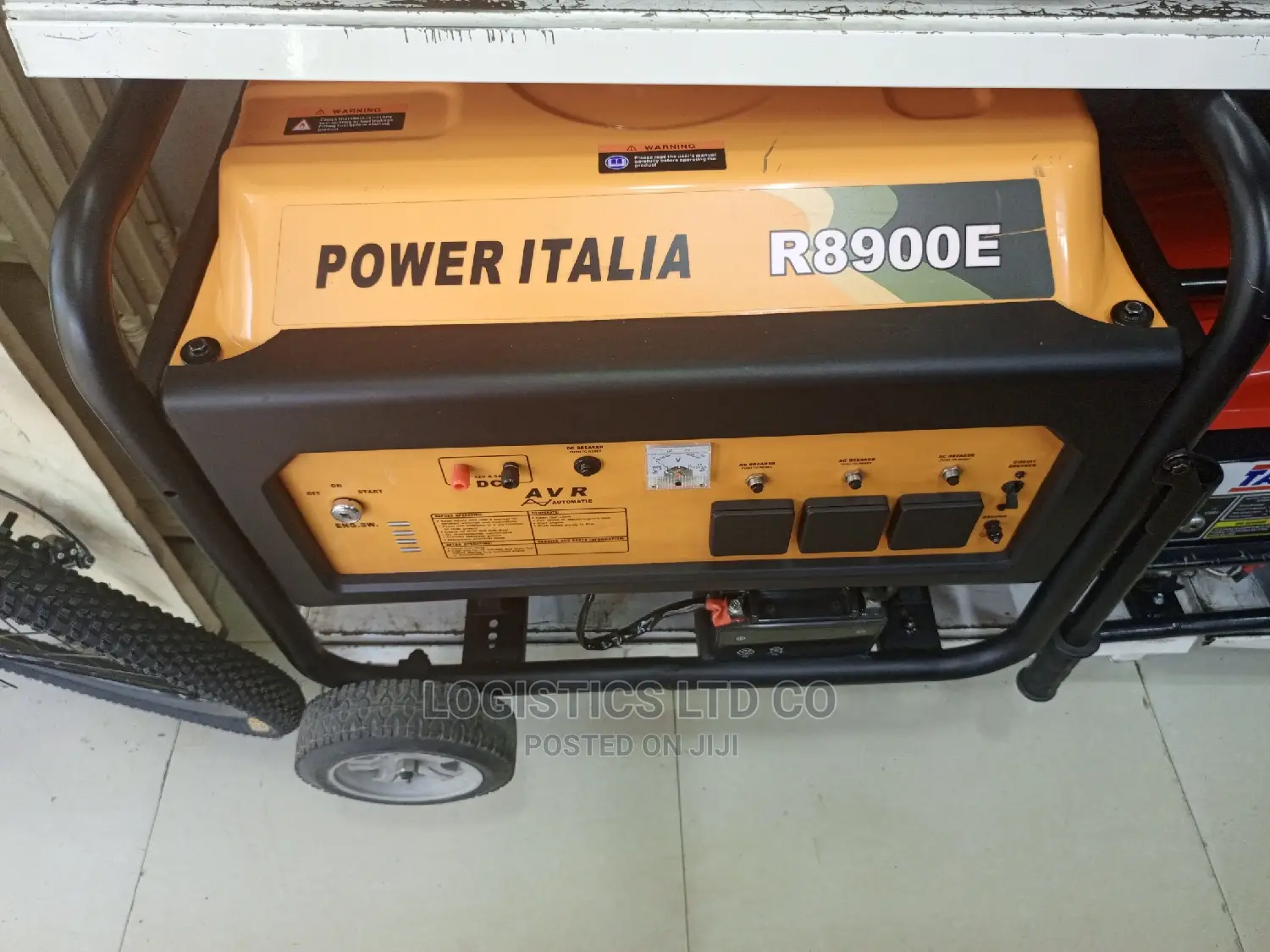 Power Italia Air Cooled Petrol Power Generator 8.9kva