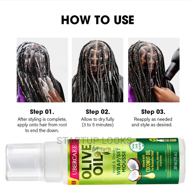 Olive Oil Hair Mousse