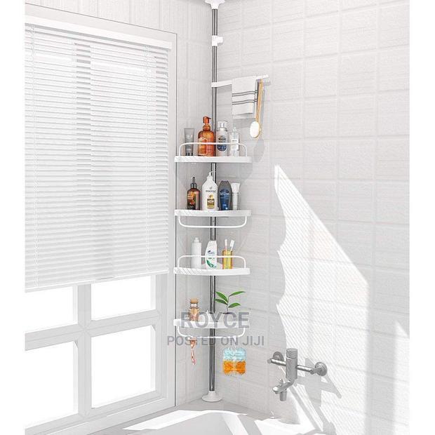 4 Layer Corner Bathroom Organizer - main view