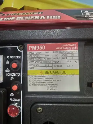 Premier 750w Gasoline Generator